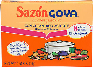 GOYA Sazon Achiote Cilantro Seasoning