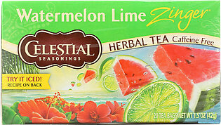 CELESTIAL SEASONINGS Herb Tea Watermelon Lime Zinger 20ct.