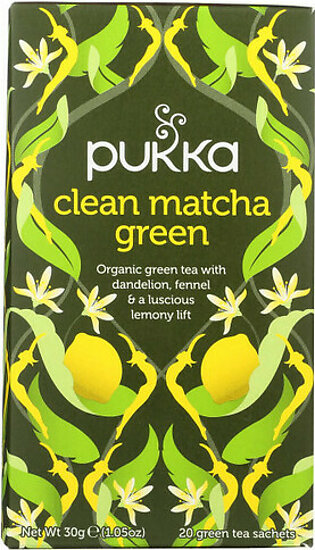 PUKKA Clean Matcha Green Tea 20ct.