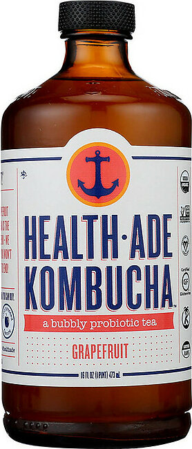 HEALTH-ADE Organic Kombucha Grapefruit