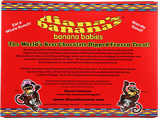 DIANA'S BANANAS Milk Chocolate Banana Babies with Peanuts
