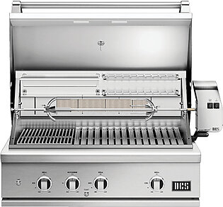 36" Grill, Rotisserie and Charcoal, Natural Gas