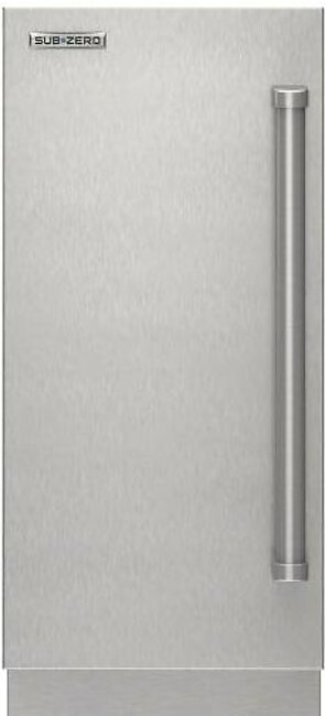 Stainless Steel Solid Door Panel - Pro Handle, Left Hinge