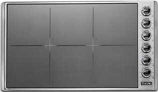 36"W INDUCTION COOKTOP 6 BURNERS- SB