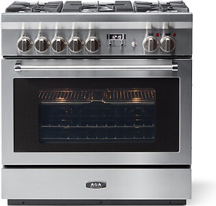 AGA Professional 36" Dual Fuel Range with True Convection