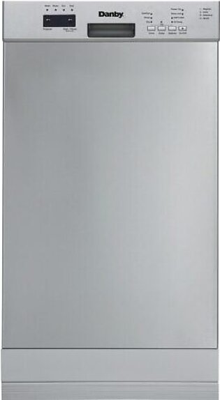 Danby 18" Electronic Dish Washer Stainless Steel