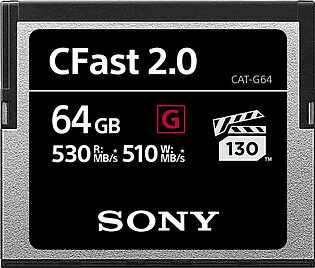 Sony 64GB CFast 2.0 G Series Memory Card