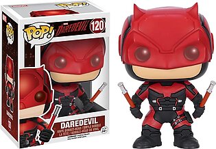 Funko Pop Marvel: Daredevil TV-Daredevil Red Suit Action Figure,Multi-colored,3.75 inches