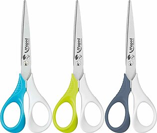 Maped Shape Left Handed Scissors with Ergonomic Handles 6.33 Inch, Assorted Colors (476510)