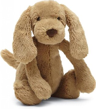 Jellycat Bashful Toffee Puppy Stuffed Animal, Small, 7 inches