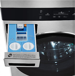 LG STUDIO WashTower™ Smart Front Load 5.0 cu. ft. Washer and 7.4 cu. ft. Gas Dryer with Center Control™