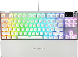 SteelSeries 64656 Apex 7 TKL Ghost Gaming Keyboard