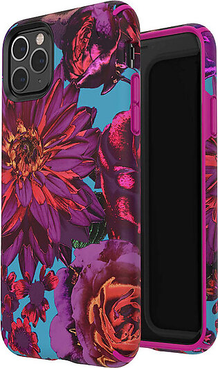 Speck Presidio Inked iPhone 11 Pro Max Case HyperBloom Matte/Lipstick Pink