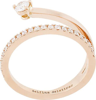 Marry Me Pink Gold Ring DELFINA DELETTREZ