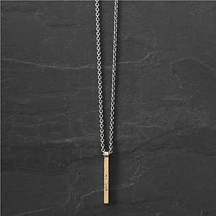 Gold And Champagne Stick Necklace WTNE099 TOBIAS WISTISEN