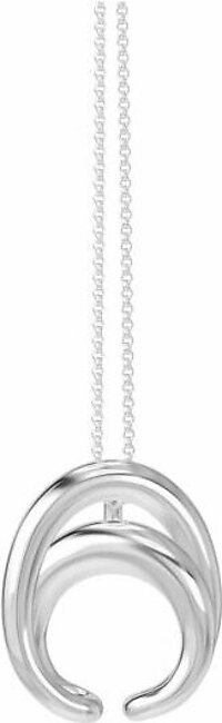 Initial Silver Necklace CHARLOTTE CHESNAIS