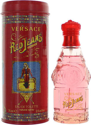 Red Jeans by Versace, 2.5 oz EDT Spray for Women