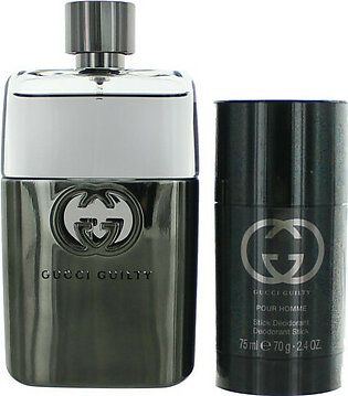 Gucci Guilty Pour Homme by Gucci, 2 Piece Gift Set for Men