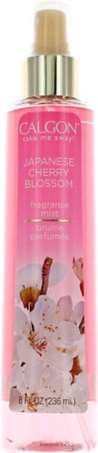 Calgon Japanese Cherry Blossom by Coty, 8 oz Body Mist for Women