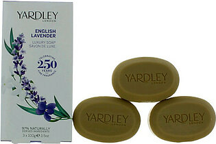 Yardley English Lavender by Yardley of London, 3 x 3.5oz Luxury Soap women