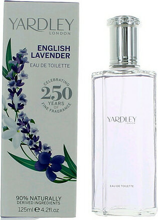 Yardley English Lavender by Yardley of London, 4.2 oz EDT Spray women