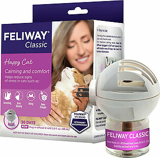 FELIWAY CLASSIC Starter Kit for Cats (Diffuser and 48 ml vial)
