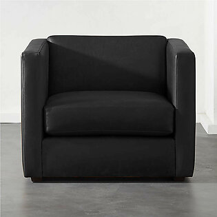 Club Leather Lounge Chair