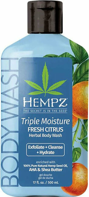 Hempz Triple Moisture Fresh Citrus Herbal Body Wash