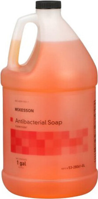 MCKDS McKesson Antibacterial Soap Liquid 1 gal. Pump Bottle Clean Scent