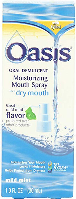 Oasis Mouth Moisturizing Spray Mild Mint 1 oz