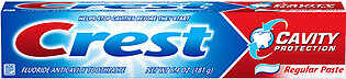 BL Crest Toothpaste 8.2 oz Cavity Protection Regular - Pack of 3