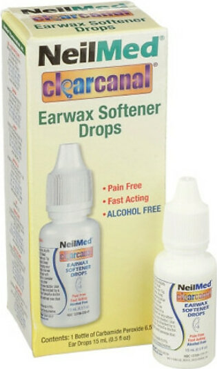 Ear Wax Remover NeliMed® 0.5 oz. Otic Drops 6.5% Strength Carbamide Peroxide
