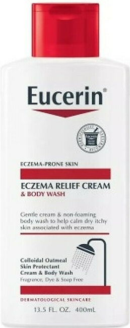 BL Eucerin Cream Eczema Relief And Body Wash 13.5oz - Pack of 3