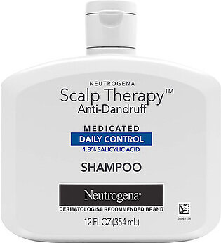 BL Neutrogena Shampoo Scalp Therapy Daily Control 12oz - Pack of 3