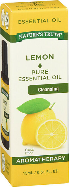 Nature's Truth Lemon Cleansing Essential Oil 15 ML