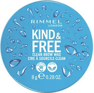 KIND & FREE clean brow wax #001-clear