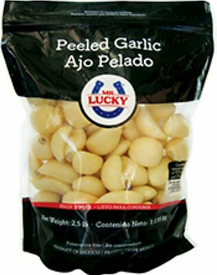 Garlic, Peeled, Asian, Fresh, 5 Lb Each