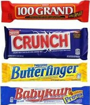 Candy Bars, Milk Chocolate, Variety Pack, 20 Ct Package