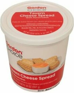 Cheese Spread, Tavern, Horseradish, 14 Oz Tub