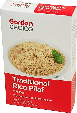 Rice Pilaf, Traditional, Long Grain, with Orzo, 36 Oz Box