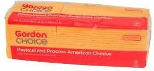 Cheese, American, Pasteurized Process Yellow, Sliced, 120 Count, 0.67 Ounce, 5 Lb Package