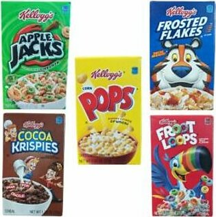Cereal, Assorted, Miniature Boxes, 25 Ct Box