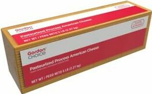 Cheese, American, Pasteurized Process Yellow, Sliced, 160 Count, 0.5 Ounce, 5 Lb Loaf
