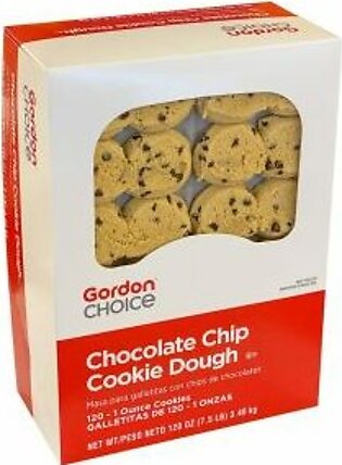 Cookie Dough, Chocolate Chip, Frozen, 120 Ct Package