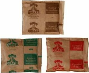 Oatmeal, Instant, Assorted, Single-Serve Packets, 1.51 Oz Package, 52 Per Case