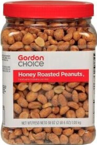 Peanuts, Honey Roasted, 38 Oz Jar