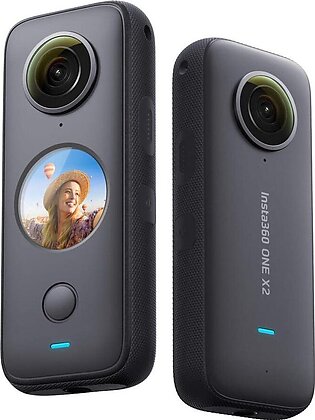 Insta360 ONE X2 Digital Camcorder - 1.3" LCD Touchscreen - 1/2.3" CMOS - High Dynamic Range (HDR) - 5.7K