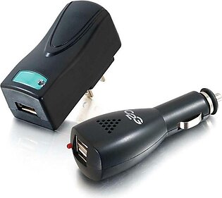 Ac And Dc To Usb Travel Charger Bundle