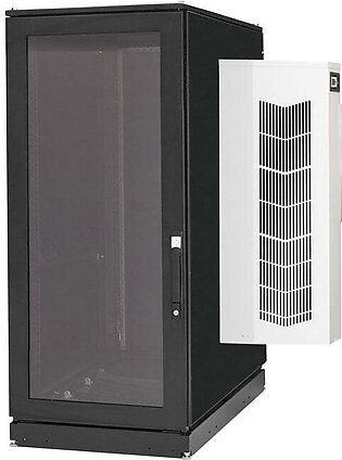 Black Box Climatecab A/C Cabinet - 24U, 6000 Btu, M6 Square Holes, 230V