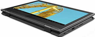 Lenovo 300E Windows 2Nd Gen 81M900Esus 11.6" Touchscreen Netbook - Hd - 1366 X 768 - Intel Celeron N4120 Quad-Core (4 Core) 1.10 Ghz - 4 Gb Total Ram - 4 Gb On-Board Memory - 128 Gb Ssd - Black